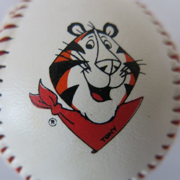 Vintage TONY THE TIGER Frosted Flakes Baseball 1990's Cereal Promo Kellogg - Picture 2 of 8